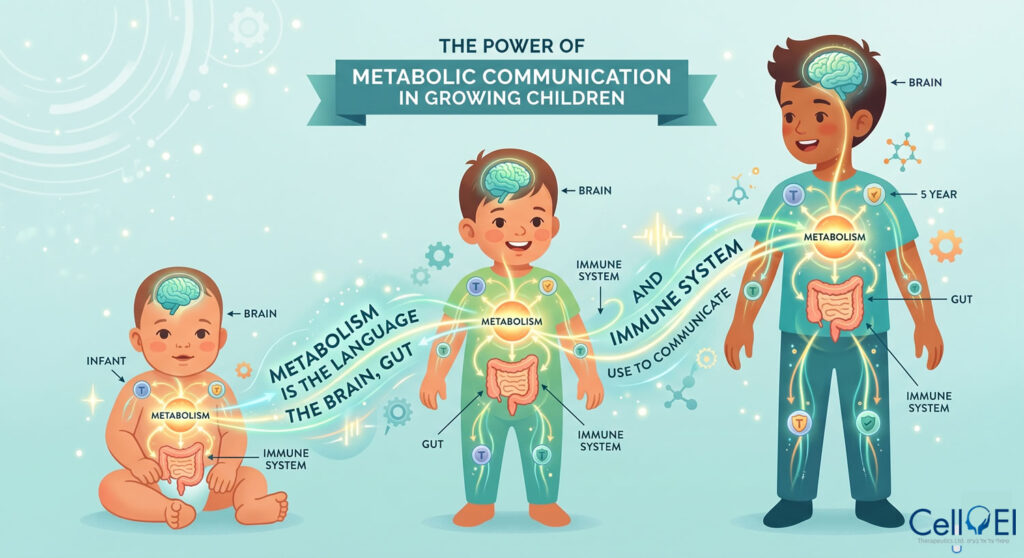 Metabolism is the language that the brain, gut and immune system use to communicate
